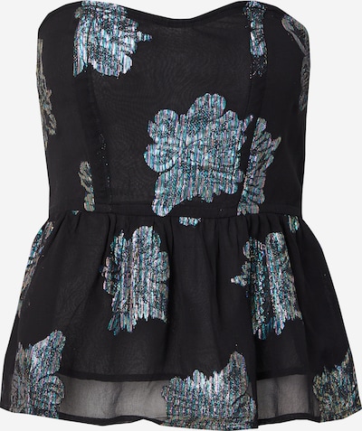 River Island Top in Blue / Aqua / Pink / Black, Item view