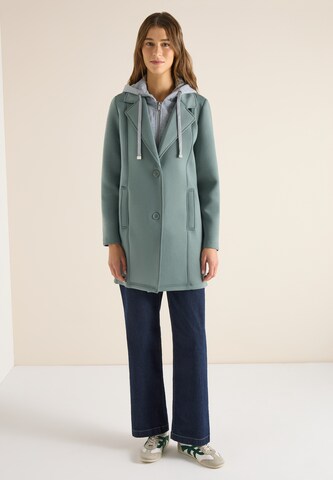CECIL Between-Seasons Coat in Green