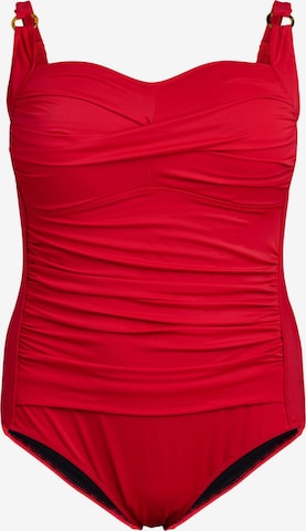 raudona Swim by Zizzi Biustjė Maudymosi kostiumėlis 'Casdenia': priekis