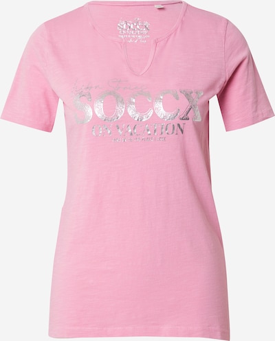 Soccx Shirts i pink / sølv, Produktvisning