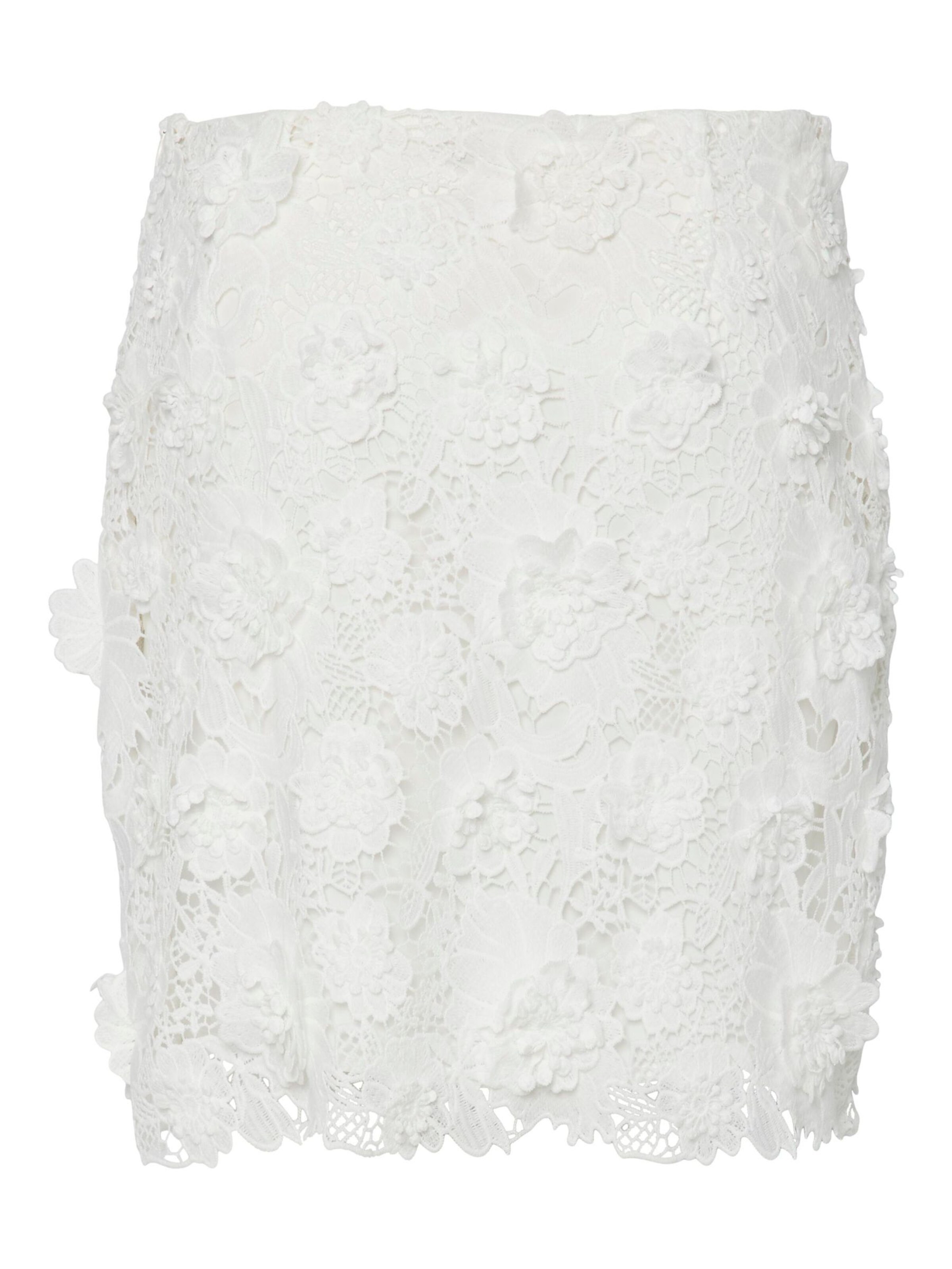 YAS - Falda 'YASBluma' en blanco