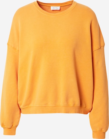 AMERICAN VINTAGE Sweatshirt in Orange: front
