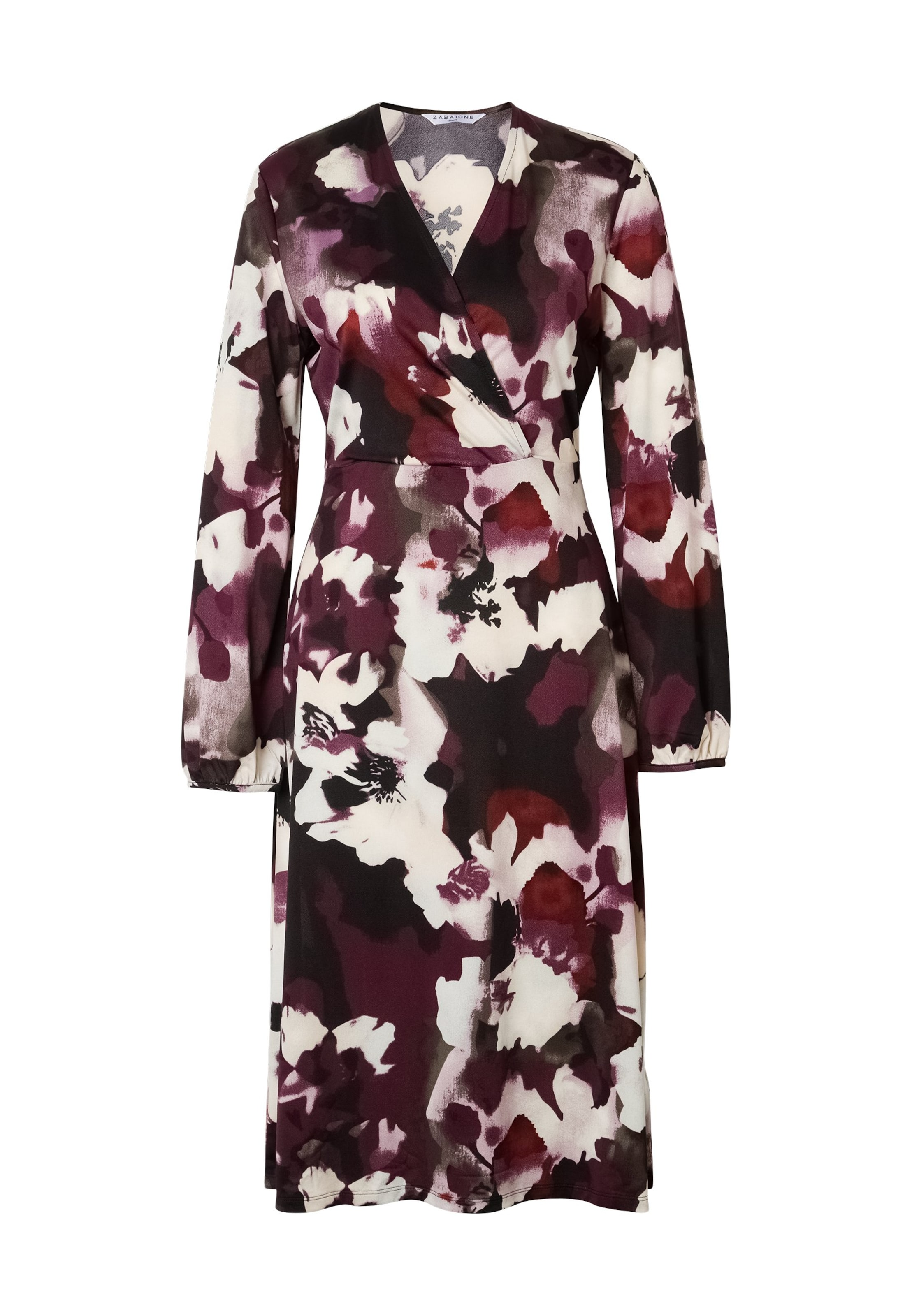 Robe 'An44nabelle' ZABAIONE en violet : devant