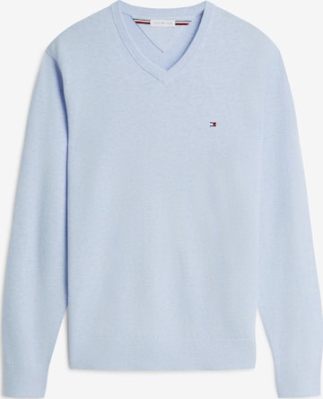 TOMMY HILFIGER Pullover 'ESSENTIAL' in Blau: Vorderseite
