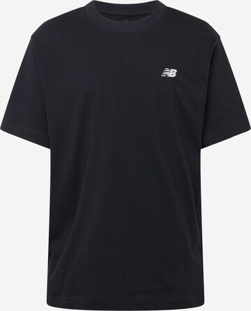 new balance - Camiseta en negro: frente