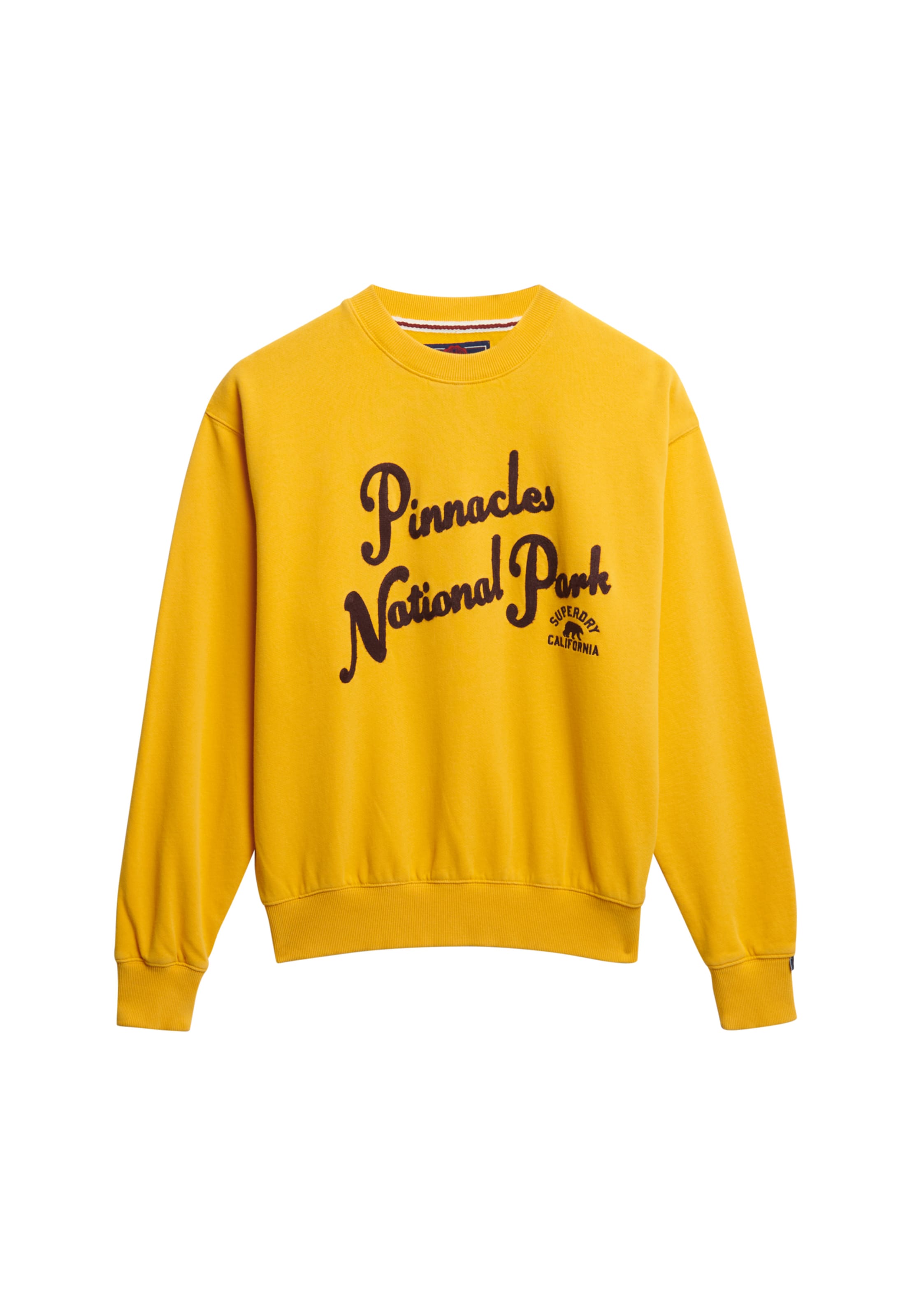 Superdry & Co Sweatshirt in Gelb: Vorderseite