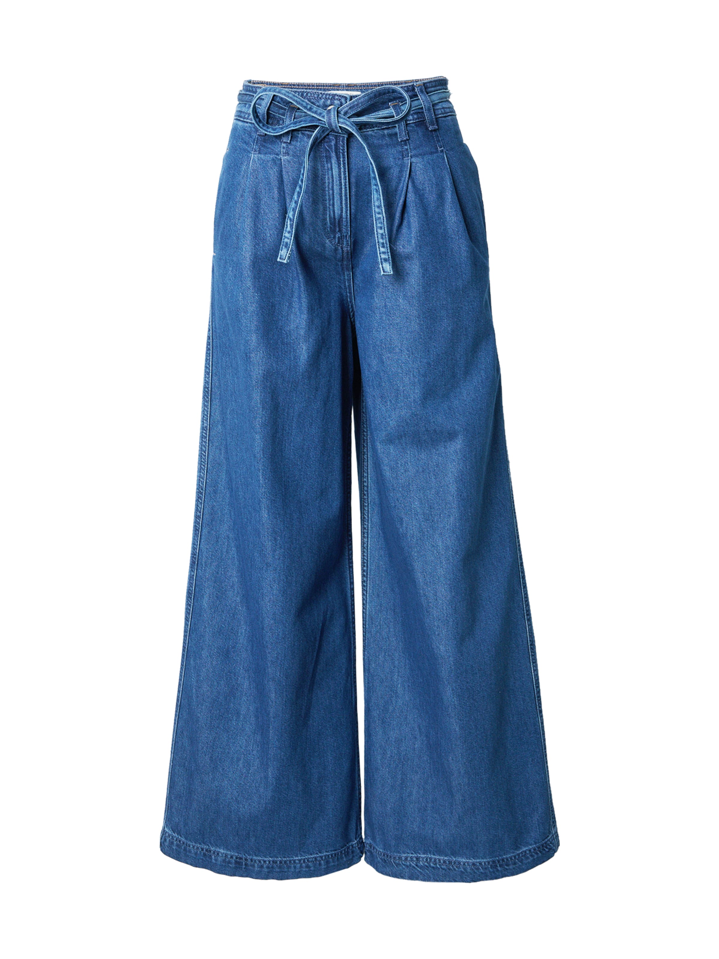 Wide Leg Jean à pince &#x27;Sasha&#x27; WHITE STUFF en bleu : devant