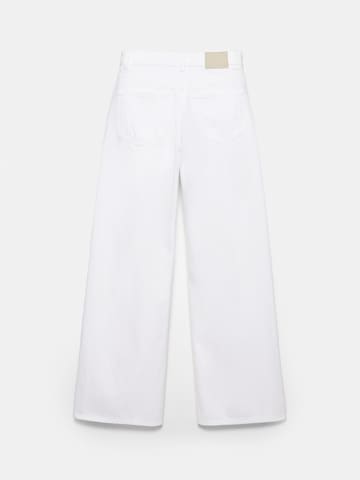 Loosefit Jean Pull&Bear en blanc