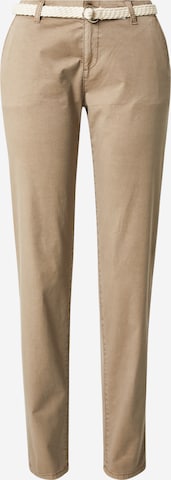 ESPRIT - Pantalón chino en beige: frente