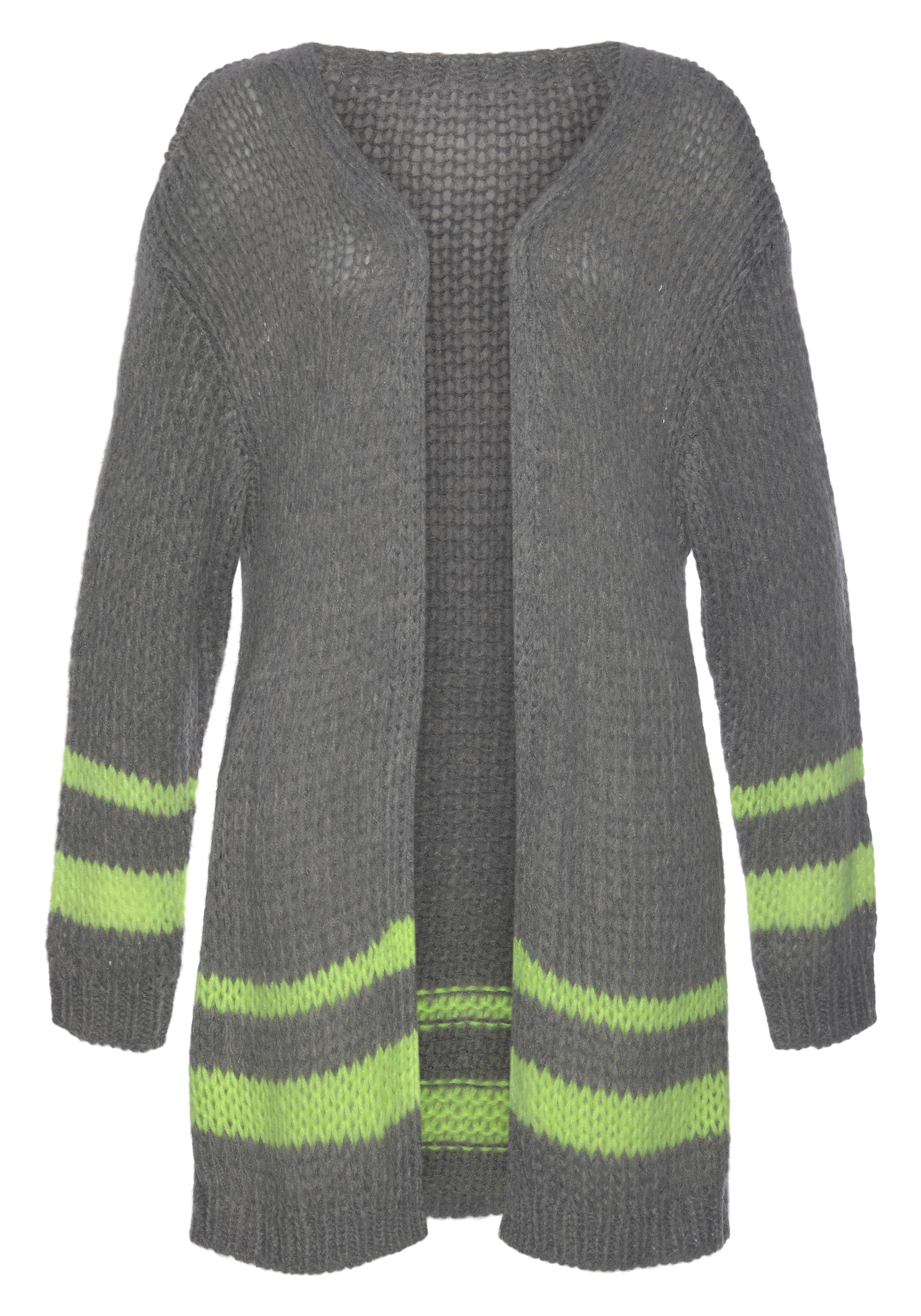 Cardigan VIVANCE en gris : devant