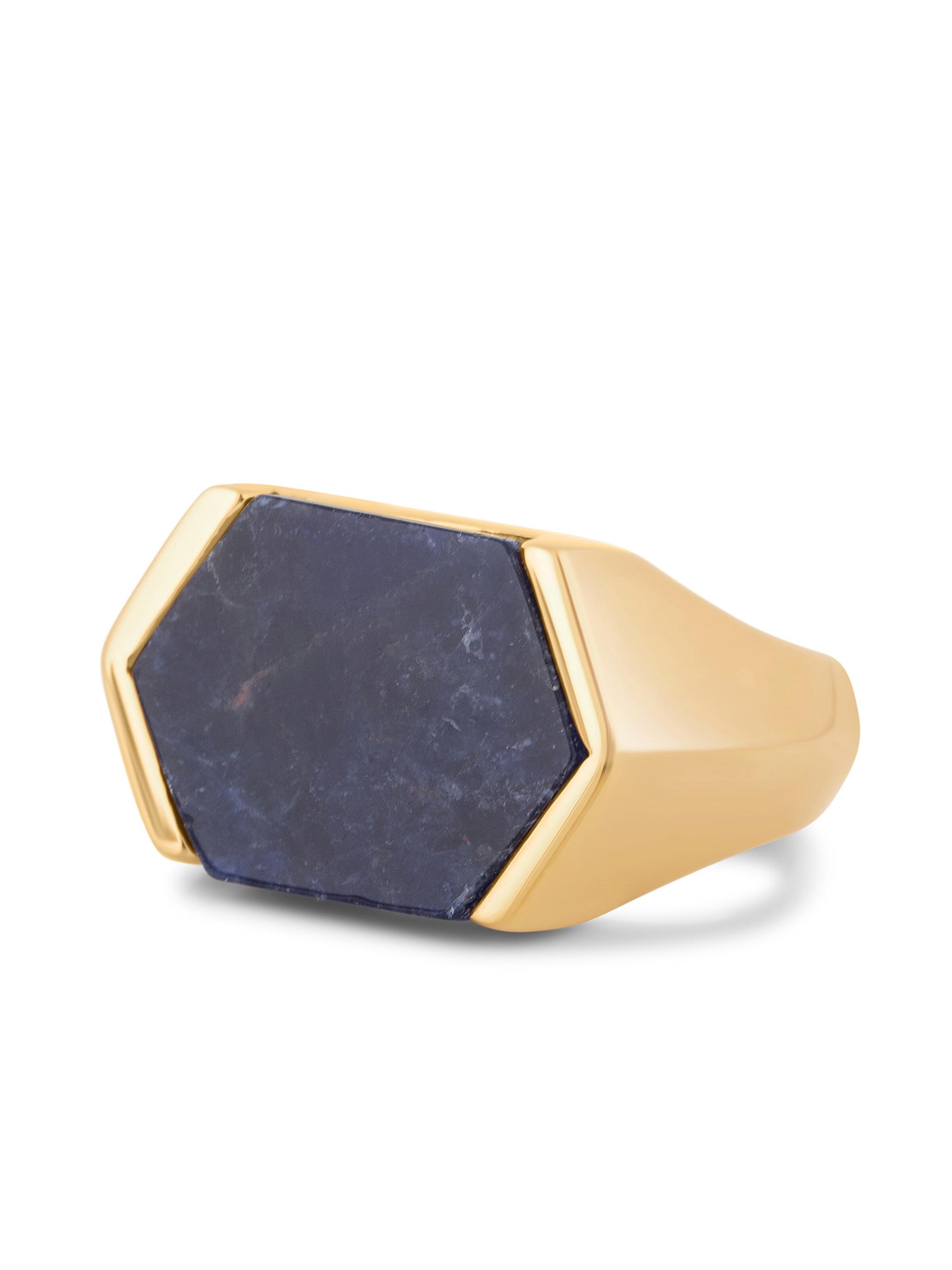 Akitsune Ring 'Abyss'‌‌‌‌‌‌‌‌‌ in Blau