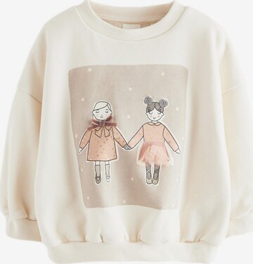 Next - Sweatshirt em branco: frente
