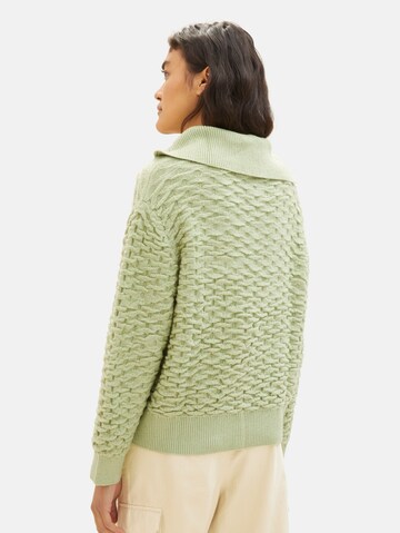 Pullover di TOM TAILOR DENIM in verde