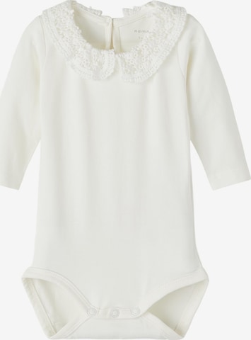 NAME IT Romper/Bodysuit 'TYLLA' in White: front