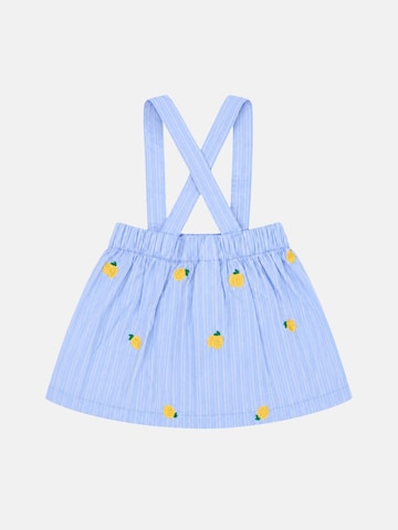 Set 'SET SS BODY+POPLIN SKIRTALL' GUESS KIDS en bleu