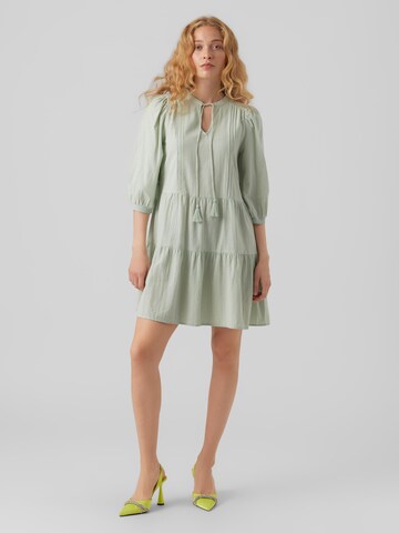 VERO MODA Kleid 'VMPretty' in Grün