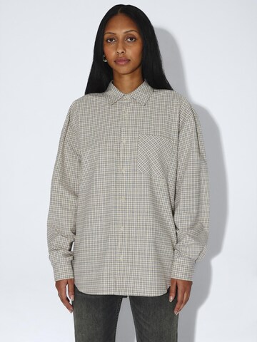 Dr. Denim Blouse 'Wes' in Grijs