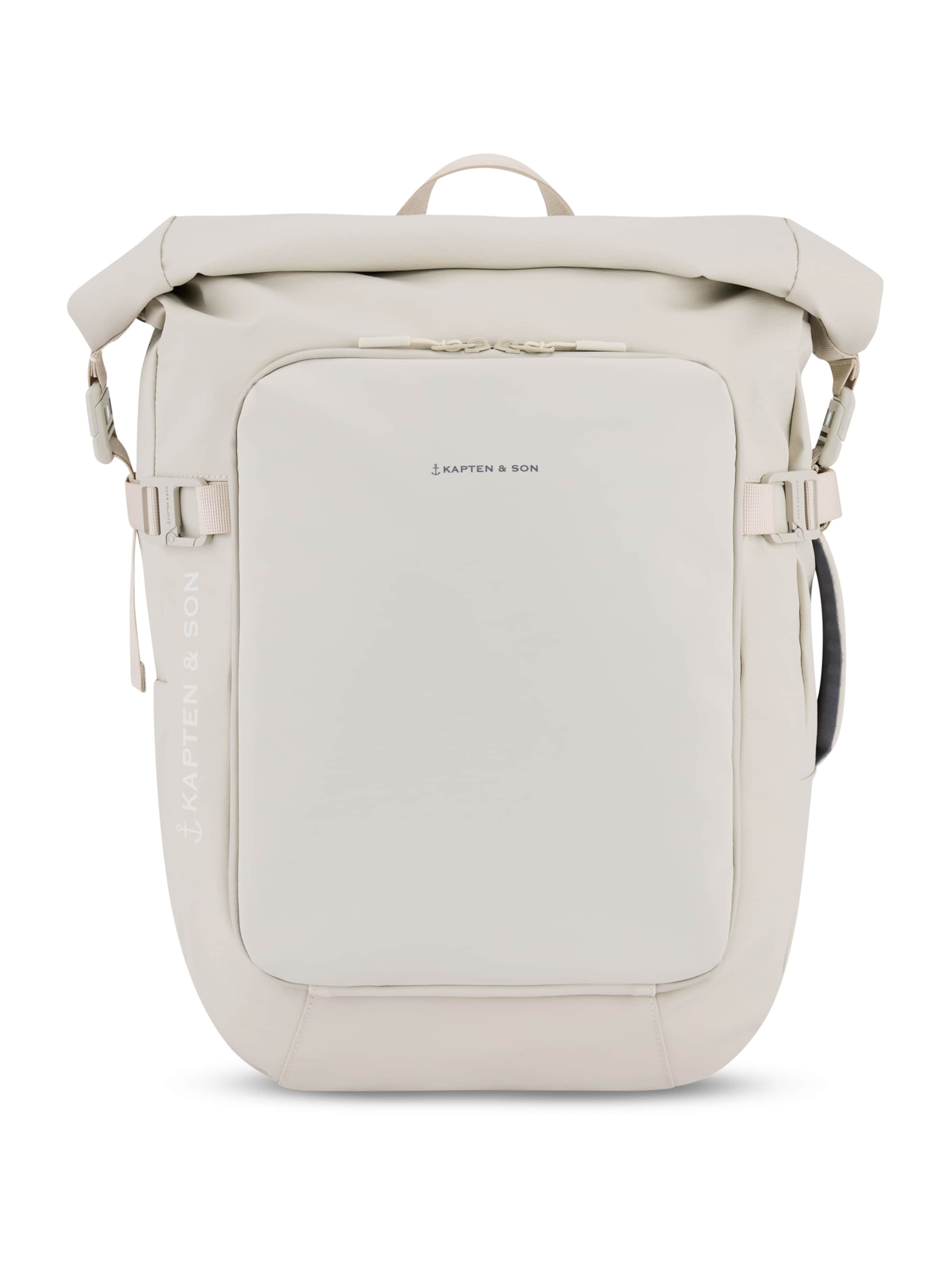 Kapten & Son Раница 'Lisbon Pro' в бежово: отпред