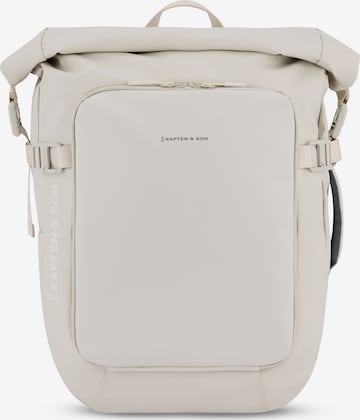 smėlio Kapten & Son Kuprinė 'Lisbon': priekis