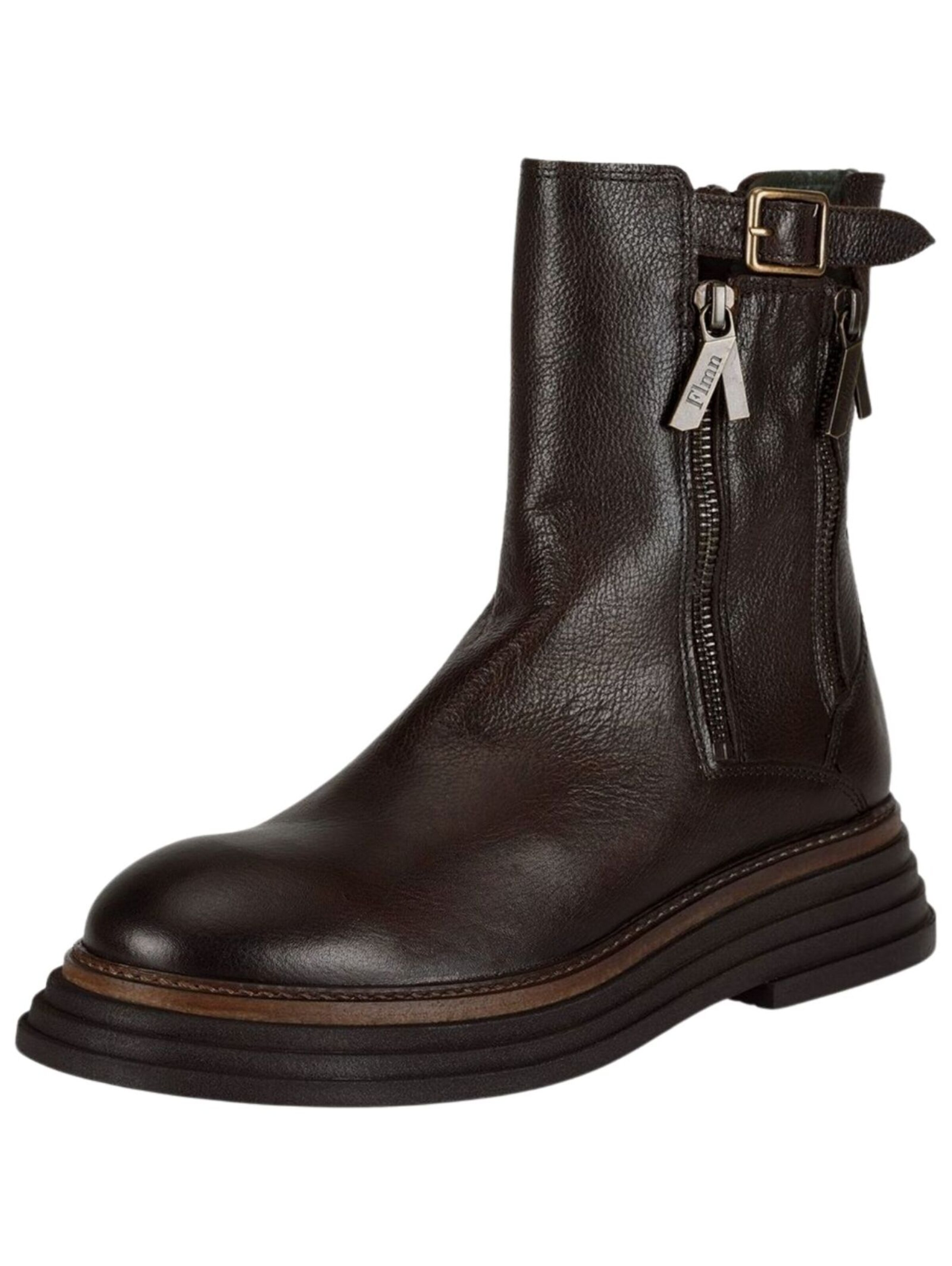 FELMINI Bottines 'Nariko E278' en marron châtaigne, Vue avec produit
