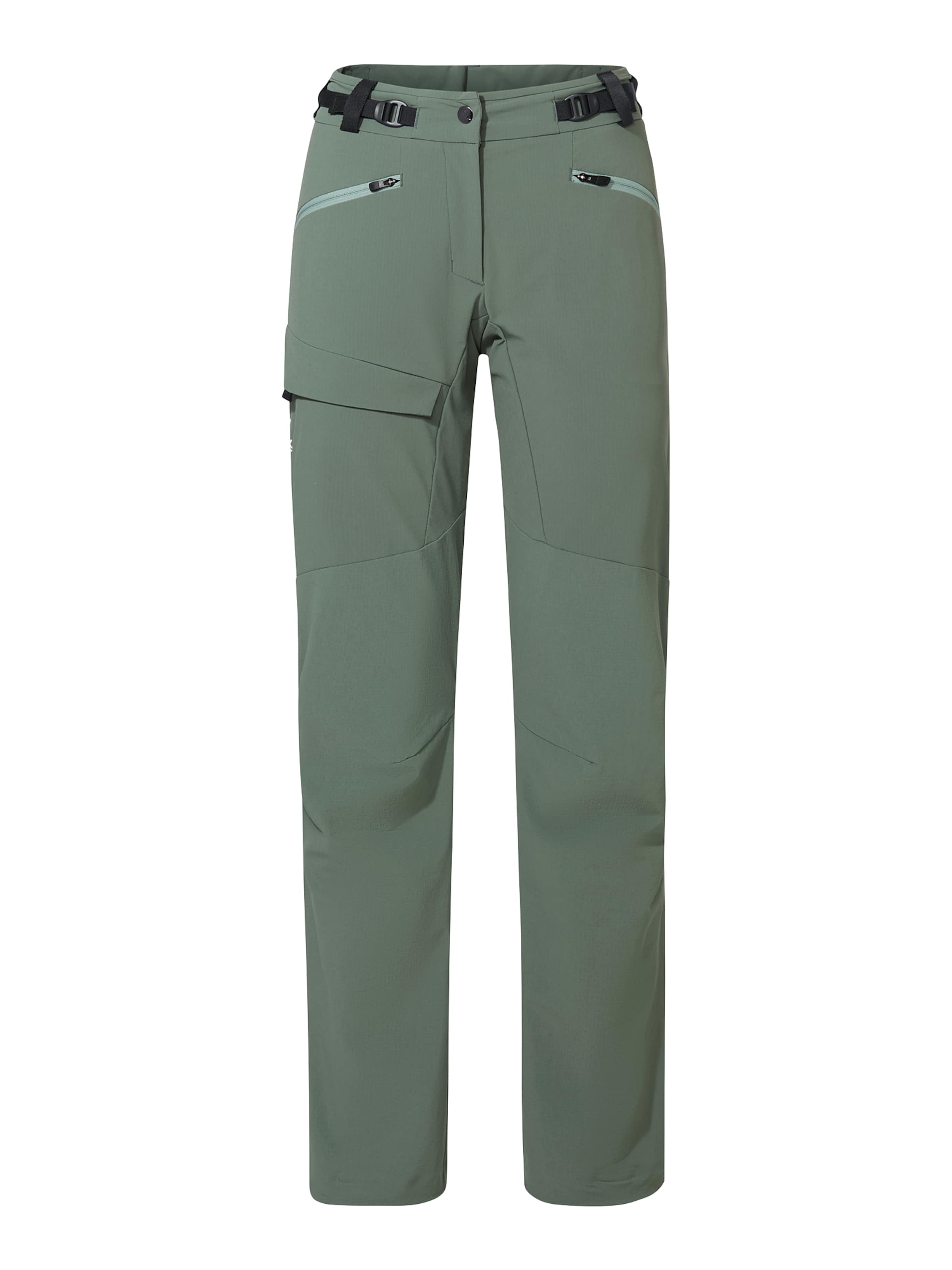 VAUDE Regular Hose 'Croz ' in Grün: Vorderseite