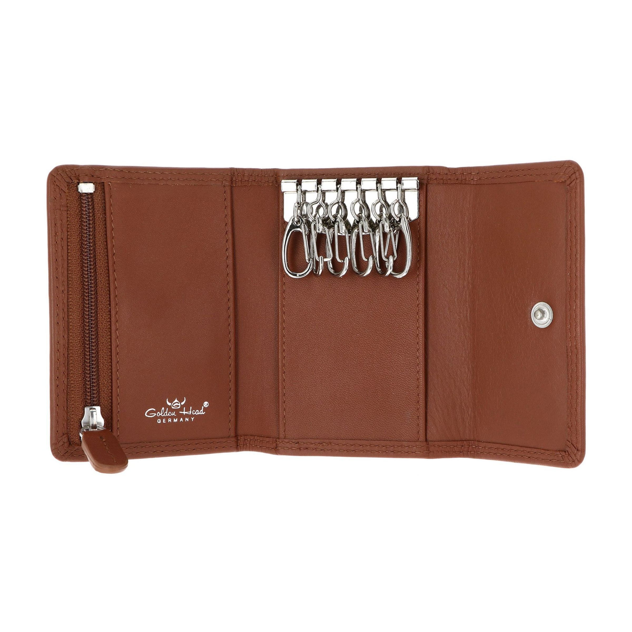 Porte-clés 'Polo' GOLDEN HEAD en marron