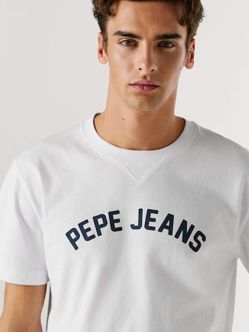 Maglietta 'GIO' di Pepe Jeans in bianco