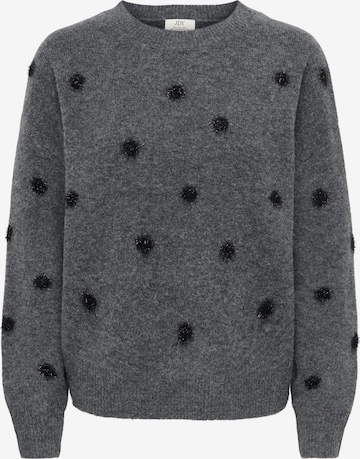 JDY Sweater 'Melea' in Grey: front