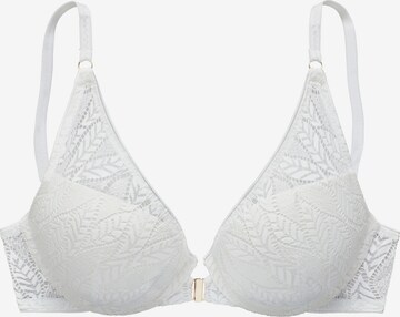 VIVANCE Push-up Bra in White: front