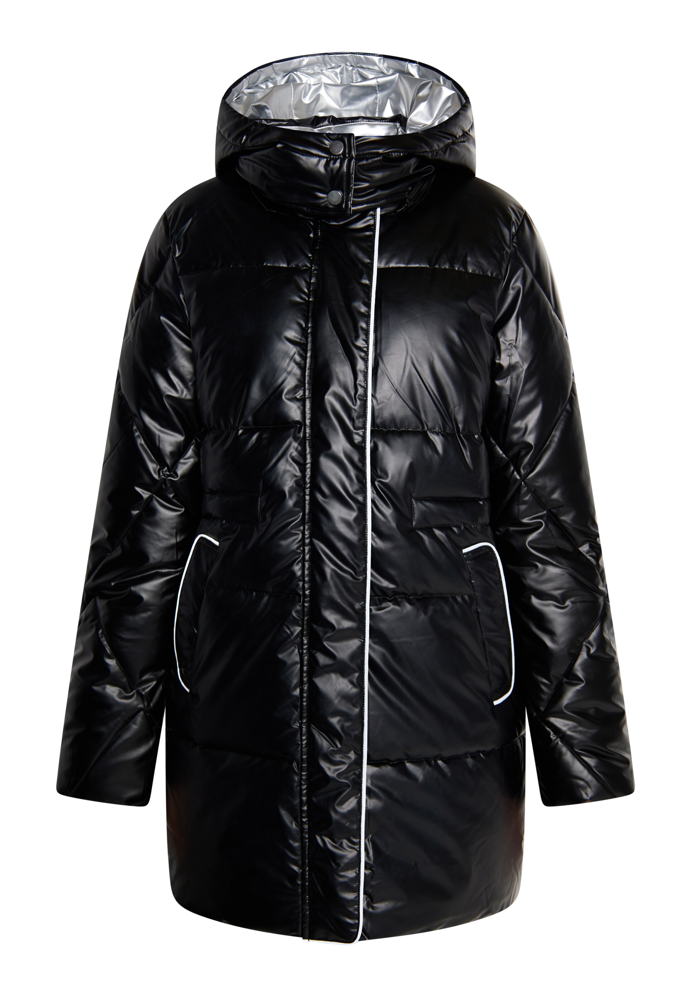 faina Зимняя куртка в Черный: спереди