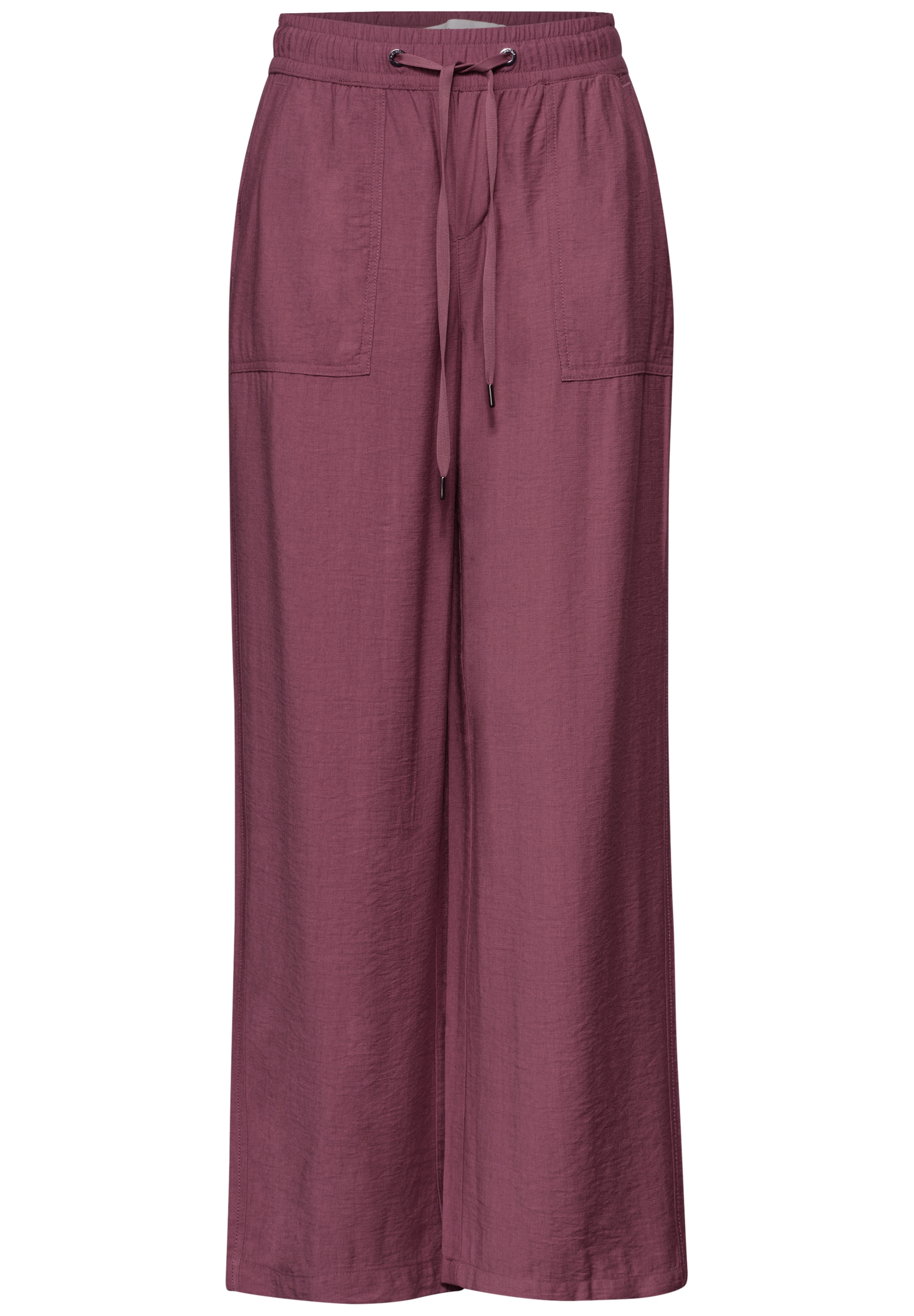 STREET ONE Hose in Lila: Vorderseite