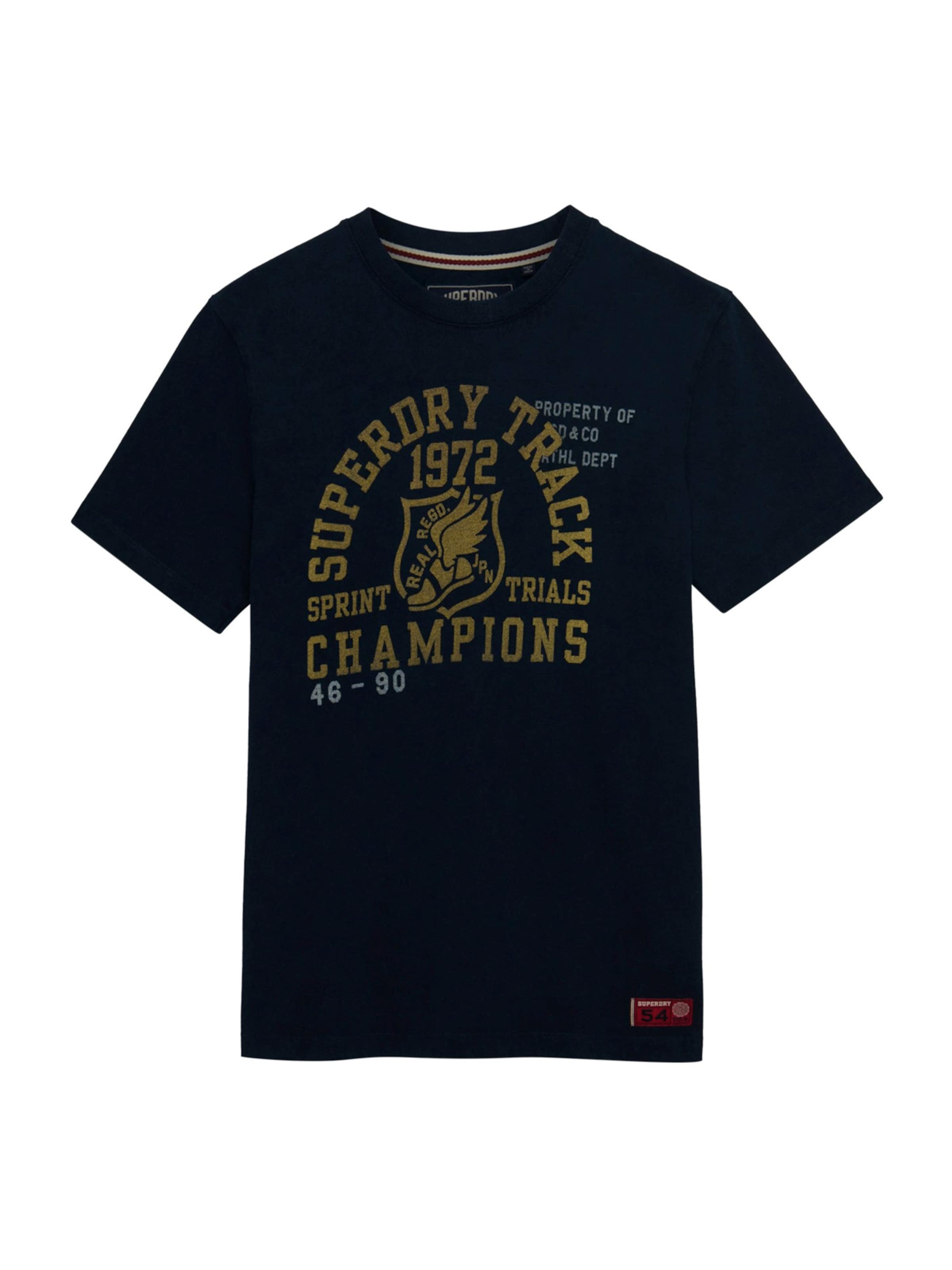 Superdry & Co - Camisa 'Vintage Prep' em azul: frente