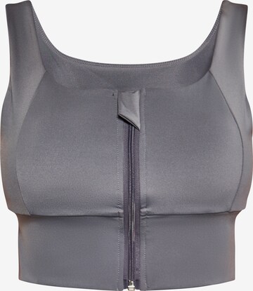 IZIA Top in Grey: front