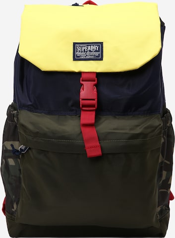 Superdry Backpack in Yellow: front