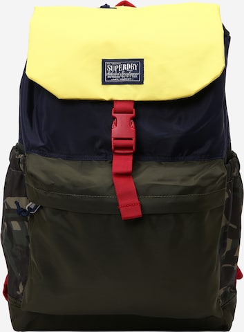 Superdry - Mochila em amarelo: frente