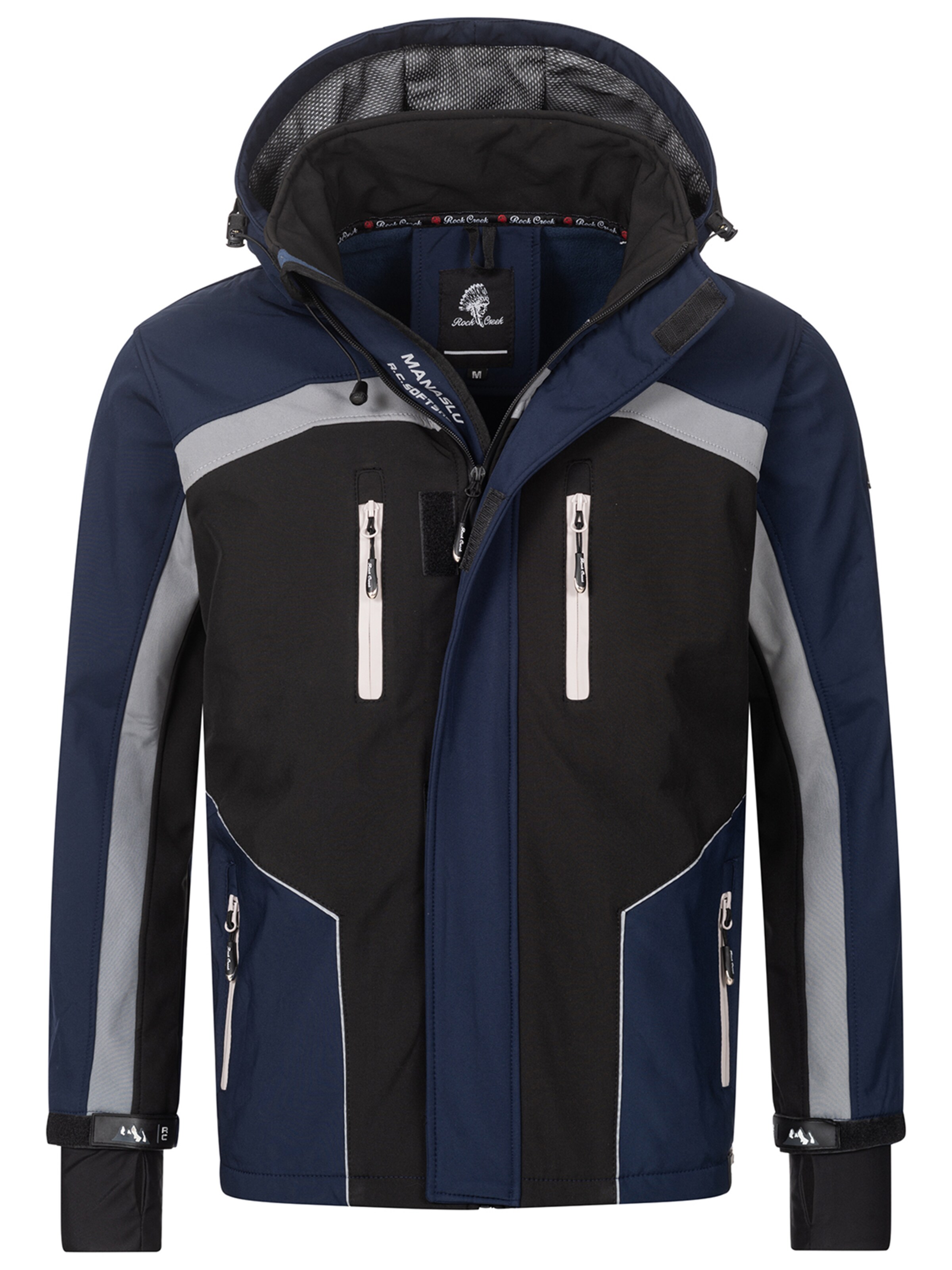 Rock Creek Weatherproof jacket in Blue: front