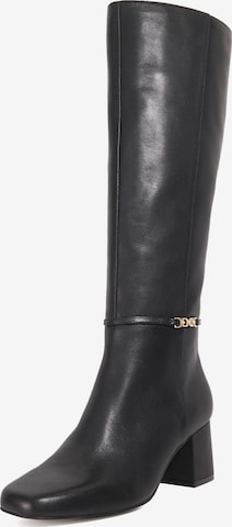 Dune LONDON Stiefel 'Sanna' in Schwarz: Vorderseite