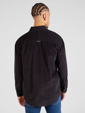 Tommy Jeans Comfort fit Button Up Shirt in Black