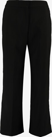 Regular Pantaloni cu dungă 'Fine' de la ZABAIONE pe negru: față