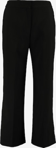ZABAIONE Regular Pleated Pants 'Fine' in Black: front
