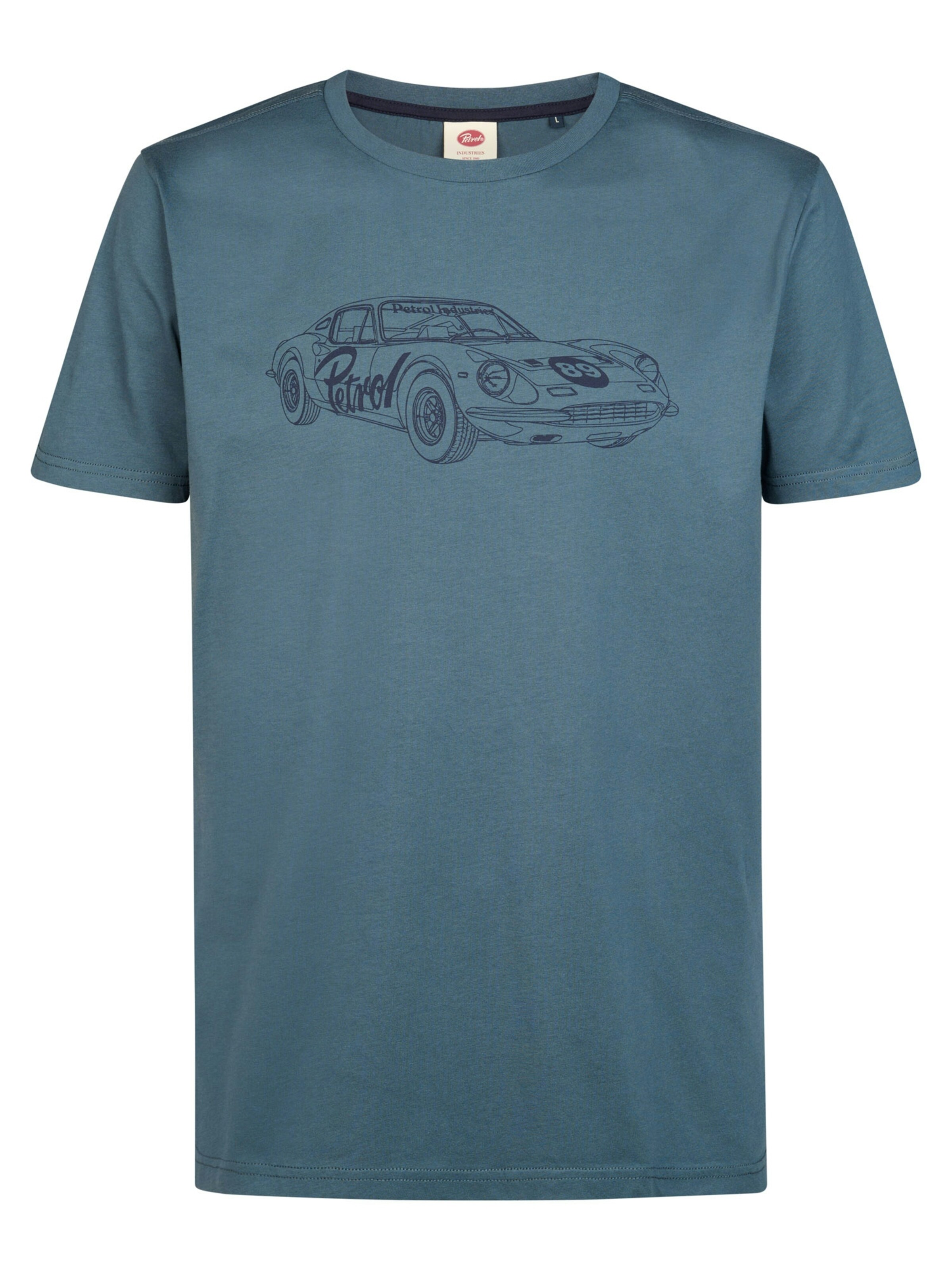 Petrol Industries Shirt in Blauw: voorkant