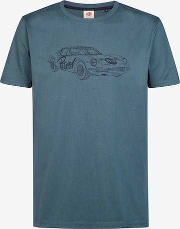 Maglietta di Petrol Industries in blu: frontale