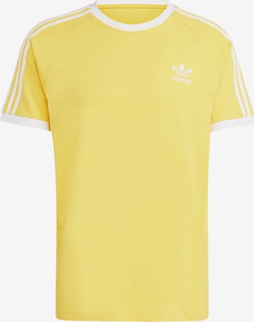 T-Shirt ADIDAS ORIGINALS en jaune : devant