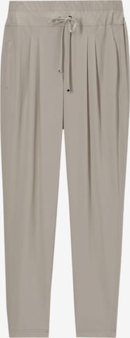 Effilé Pantalon à pince MADELEINE en beige : devant