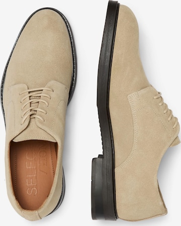 SELECTED HOMME Schnürschuh 'Blake' in Braun