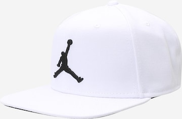 Casquette Jordan en blanc : devant