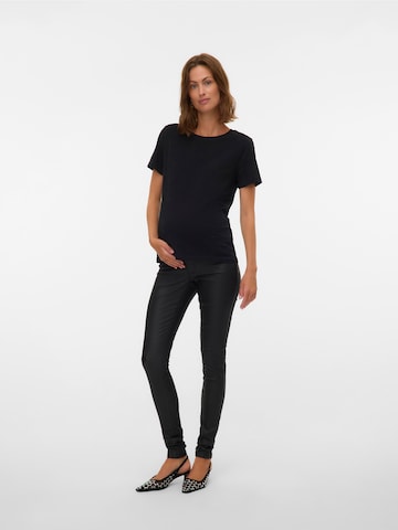 MAMALICIOUS - Skinny Vaquero 'MLSANTOS' en negro