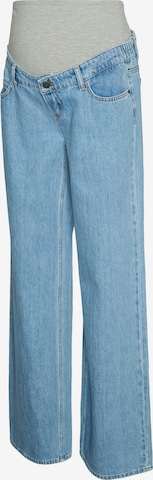 MAMALICIOUSWide Leg/ Široke nogavice Traperice 'MLSydney' - plava boja: prednji dio