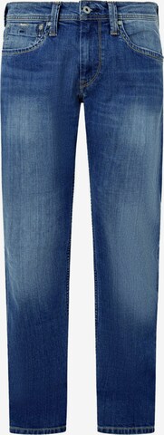 Pepe Jeans Rozkloszowany krój Jeansy w kolorze niebieski: przód