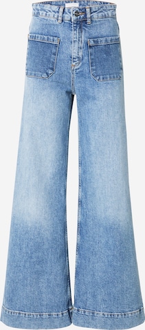 Rich & RoyalFlared/zvonoliki kroj Traperice - plava boja: prednji dio